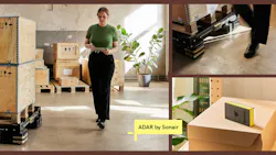 Sonair ADAR 3d ultrasonic sensor in use - collage Sonair ADAR 3d ultrasonic sensor in use - collage