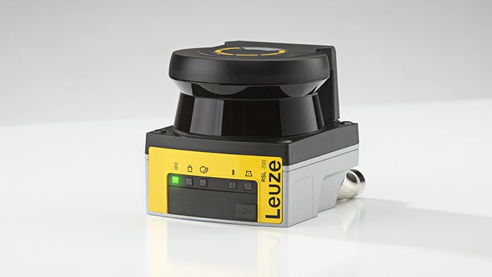 RSL 200 Safety Laser Scanner Enables Space-Saving Protection