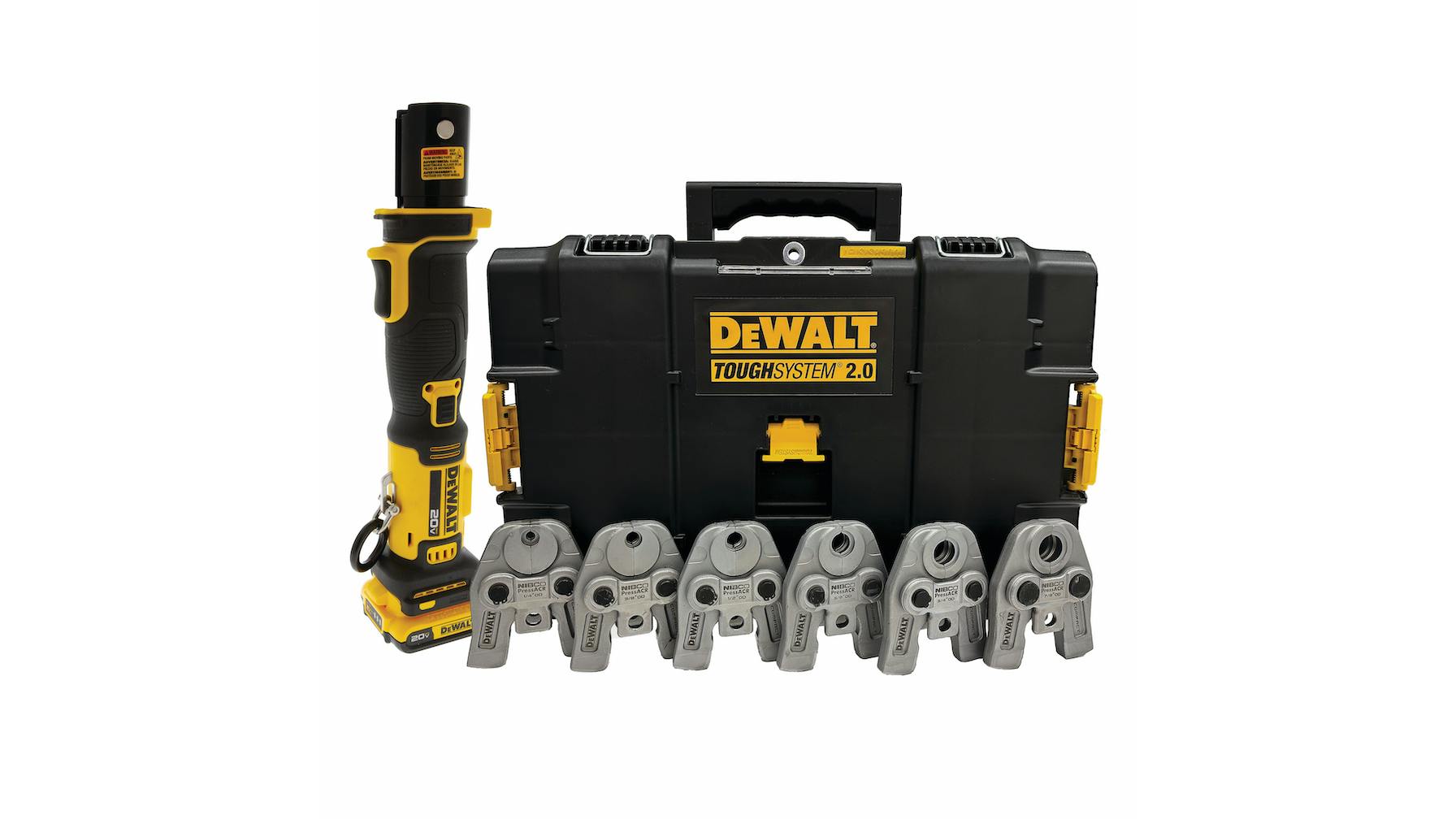 24kN Press Tool and Jaw Set Enables Quick HVACR Connections