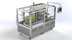 211R HC Robotic Labeling Cell Offers Compact, High-Speed Performance 211R HC Robotic Labeling Cell Offers Compact, High-Speed Performance