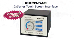 PIREG-548 Touch-Screen Interface Terminal Enables Real-Time Temperature Control PIREG-548 Touch-Screen Interface Terminal Enables Real-Time Temperature Control