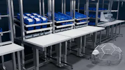 Example of ergonomic workstation Example of ergonomic workstation