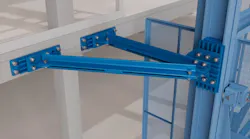 Adjustable Bolted Bracing Allows No-Weld Installation Adjustable Bolted Bracing Allows No-Weld Installation