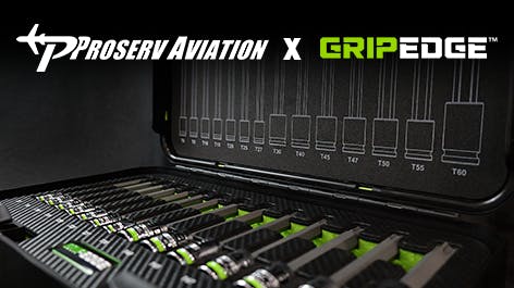 Proserv Aviation Becomes First North American Distributor of GripEdge Fastener Tools for Aviation