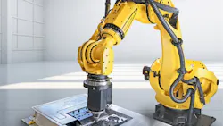 Fanuc M-950iA robot. Fanuc M-950iA robot.