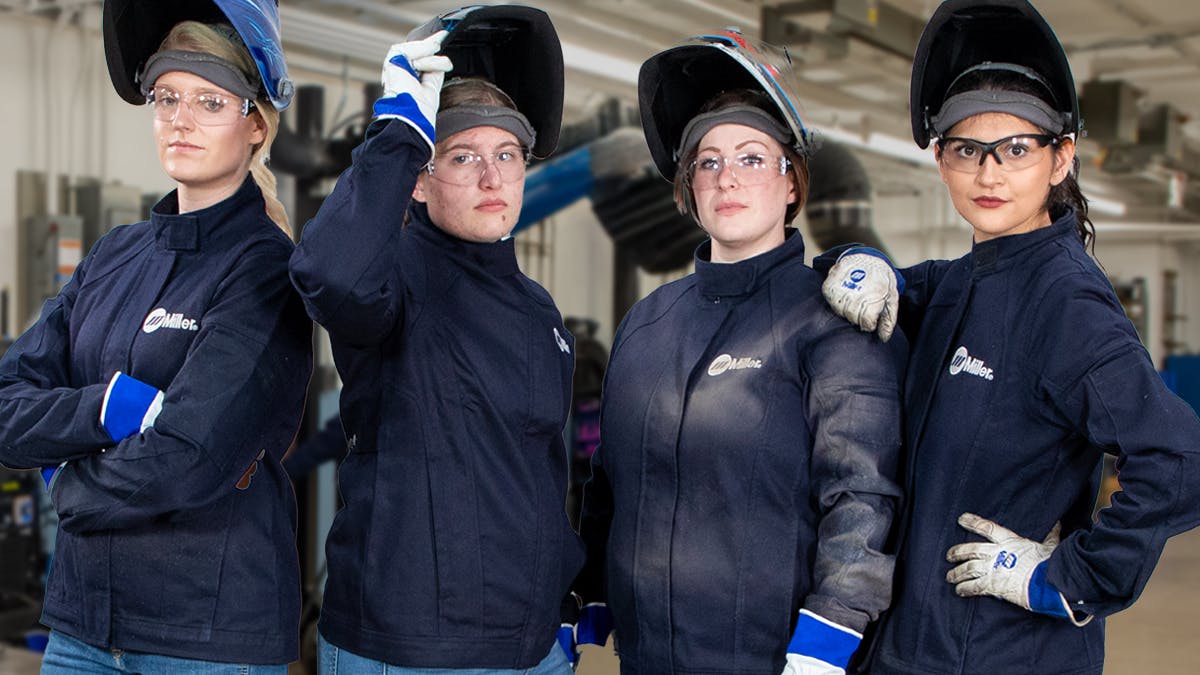 Miller's Women&rsquo;s PPE Line Offers Tailored Fit for Welders