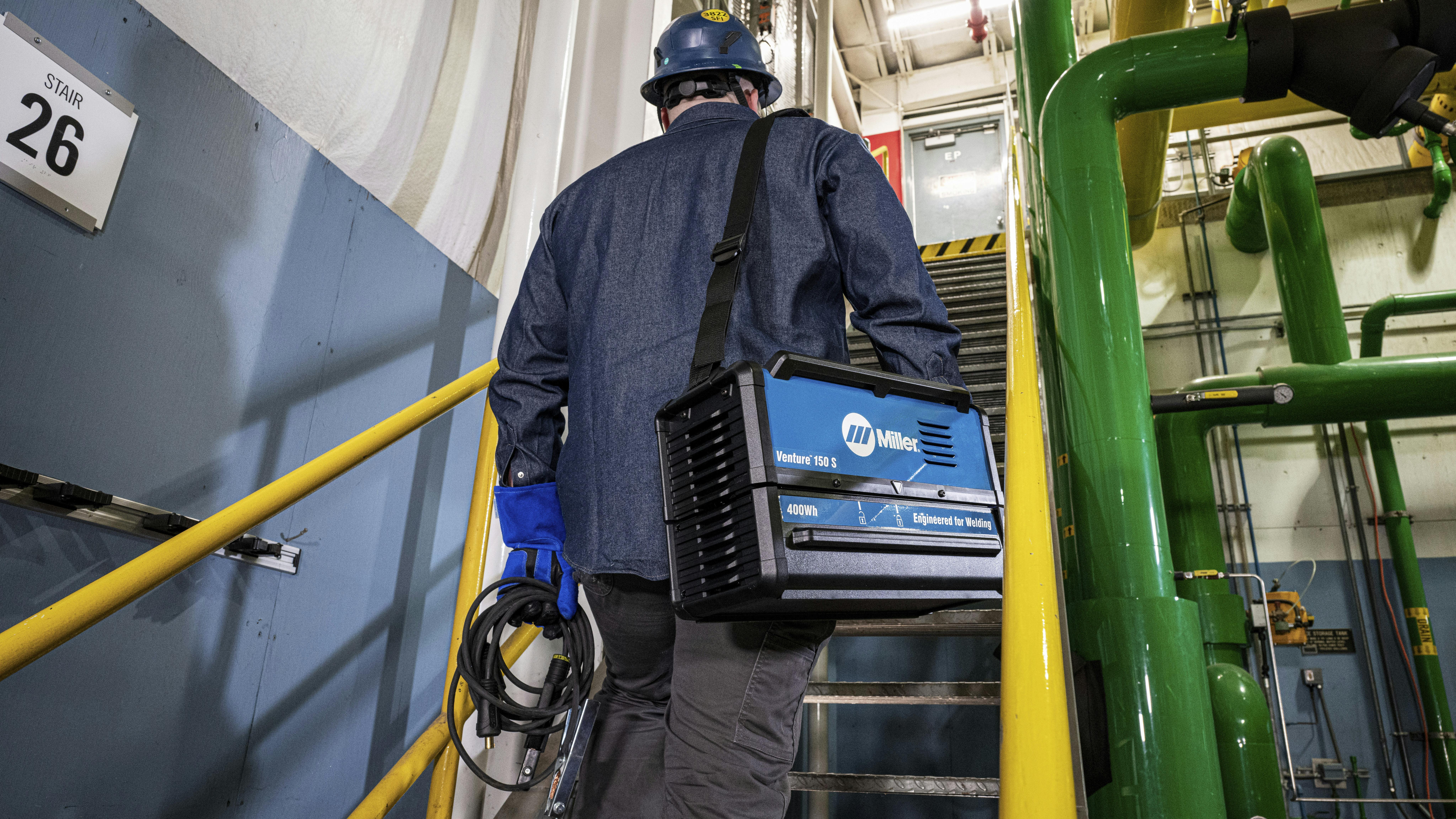 Venture 150 S Battery Welder Enables Portable All-Day Welding