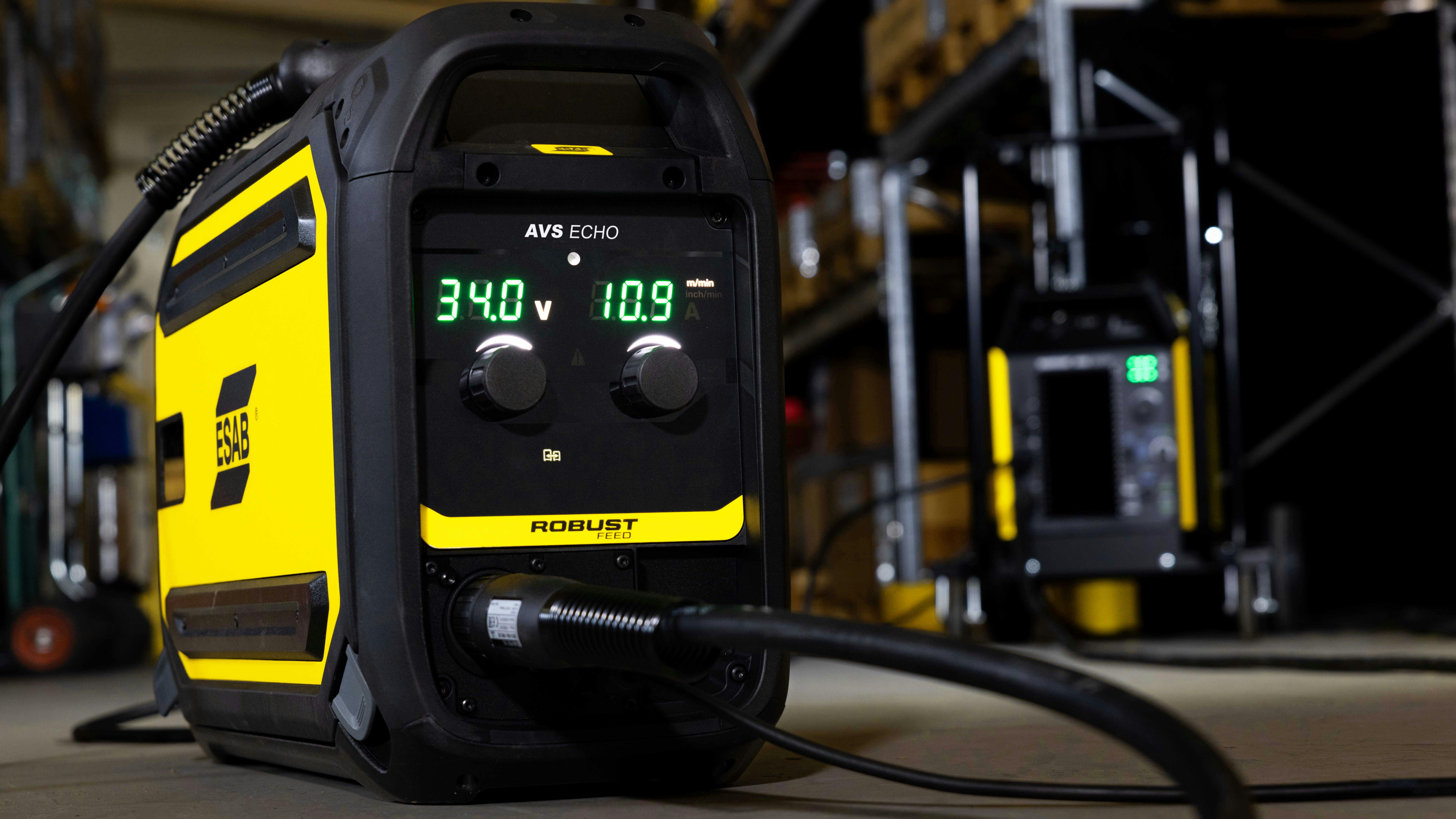 RobustFeed AVS ECHO Wire Feeder Simplifies Voltage Adjustment