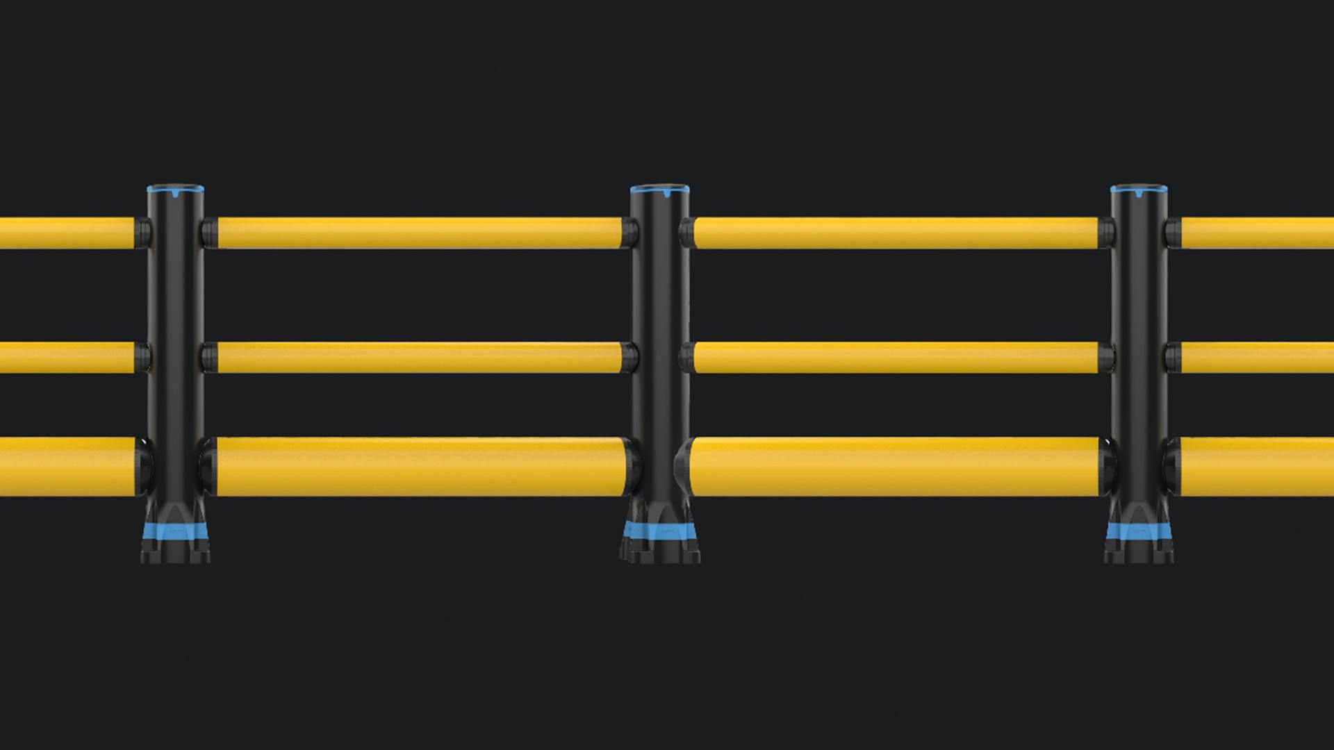 Safety Barrier Range Adds Active Technology for Instant Impact Alerts