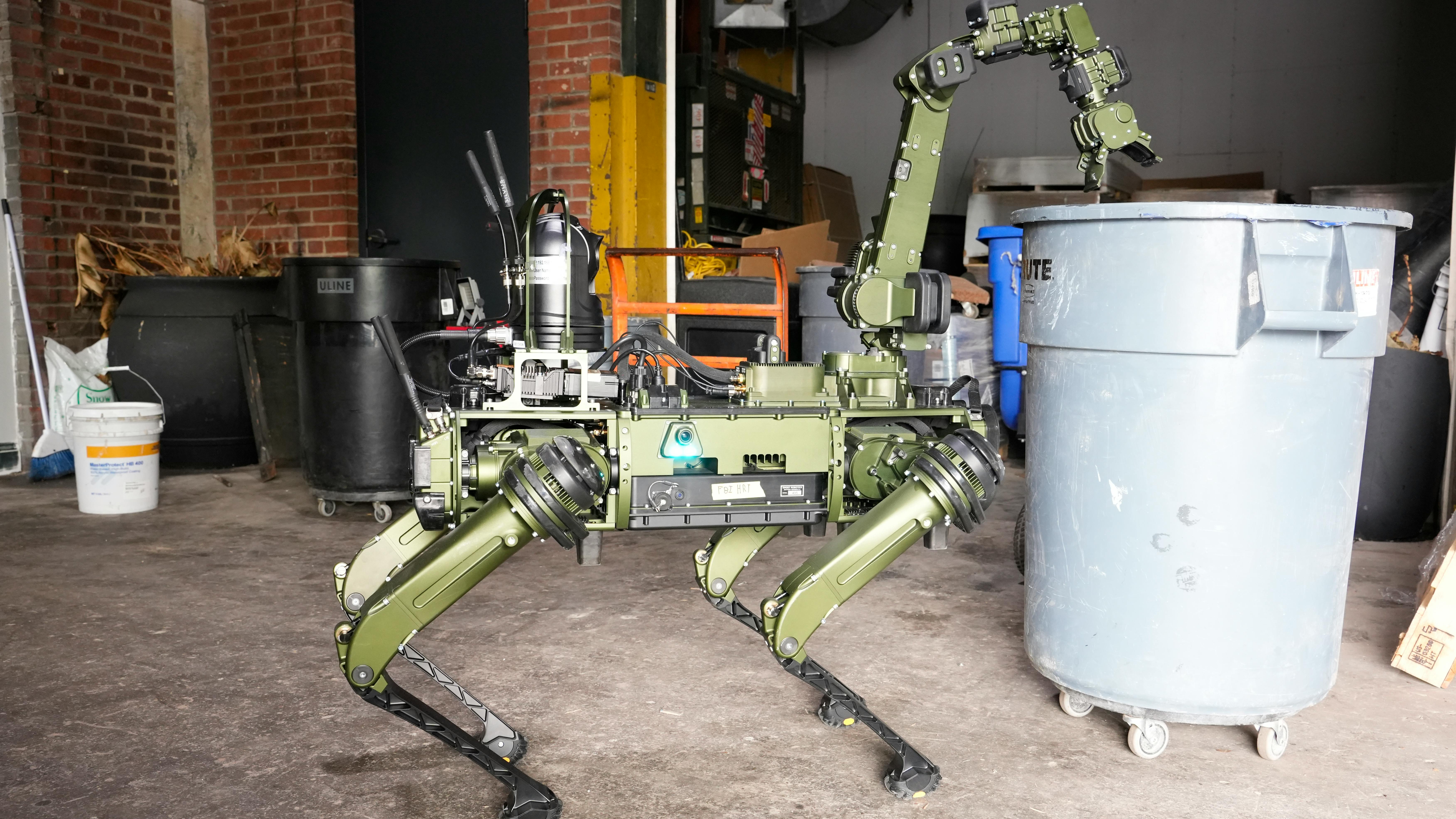 Ghost Robotics manipulator arm