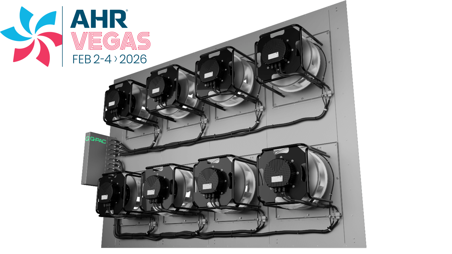 Q-PAC Multimotor Plenum Fan to Be Featured at AHR Expo 2026
