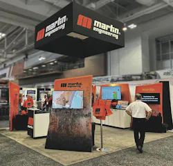 The Martin Engineering booth will feature helpful information and several products. The Martin Engineering booth will feature helpful information and several products.