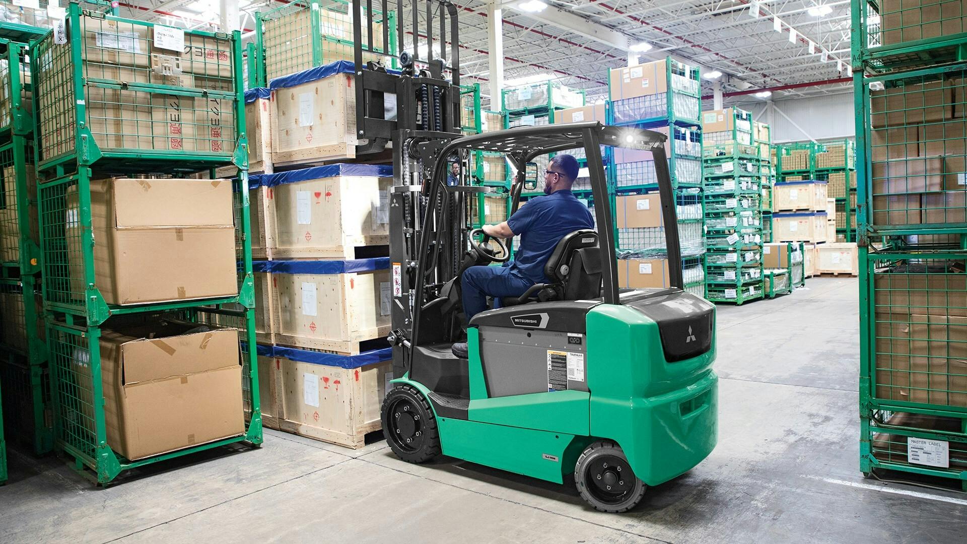 FBC20Q-FBC40Q Series High-Capacity Electric Cushion Forklifts