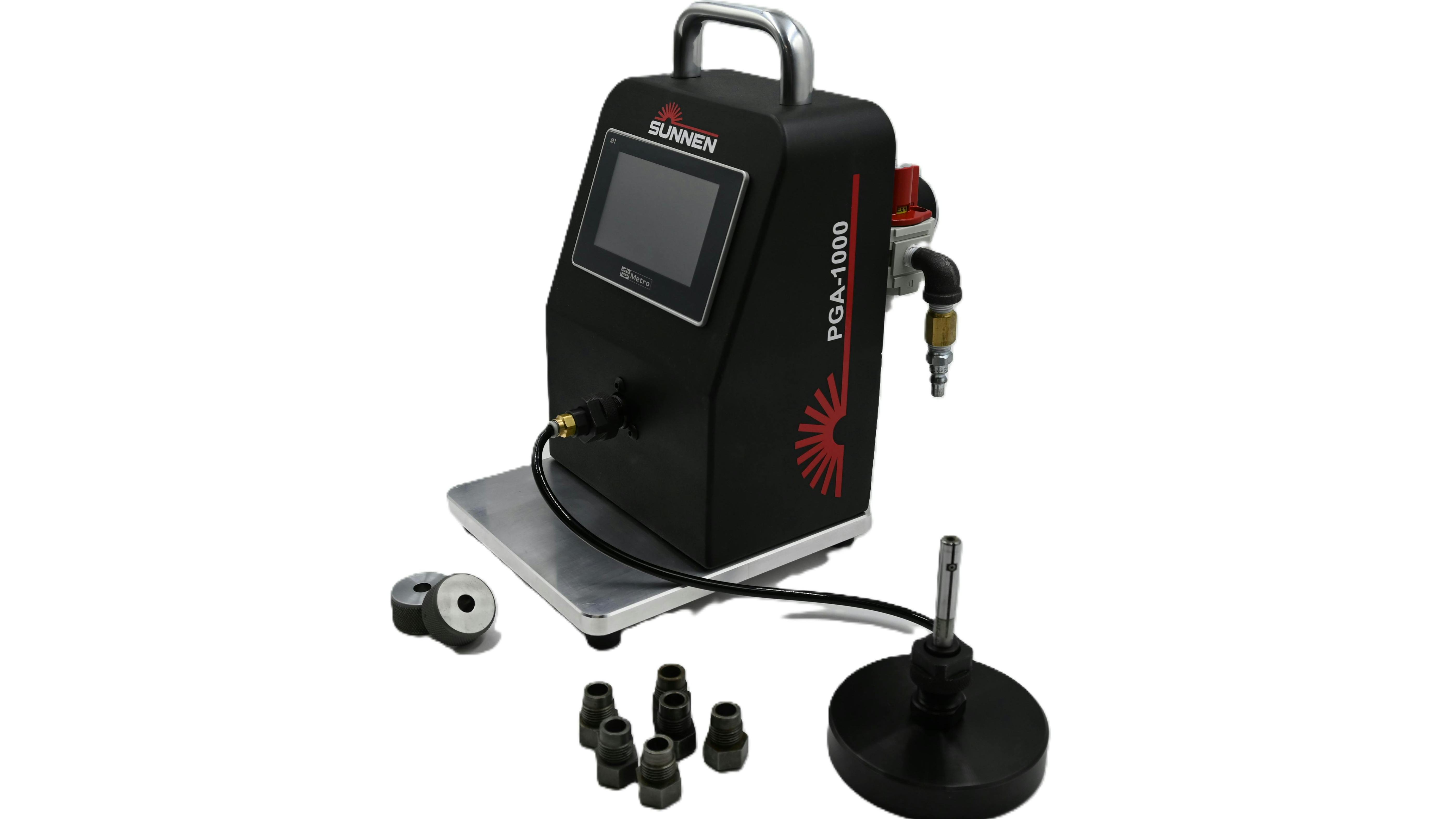 PGA-1000 Air Gage Features Touchscreen SPC Monitoring