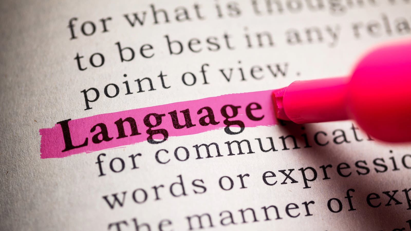 language