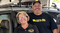 Andy and Terrie Sullivan, Costa Oil's Franchisee of the Year. Andy and Terrie Sullivan, Costa Oil's Franchisee of the Year.