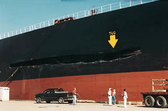 A recent accident off Louisiana points to the environmental benefits of double-hulling oil tankers.