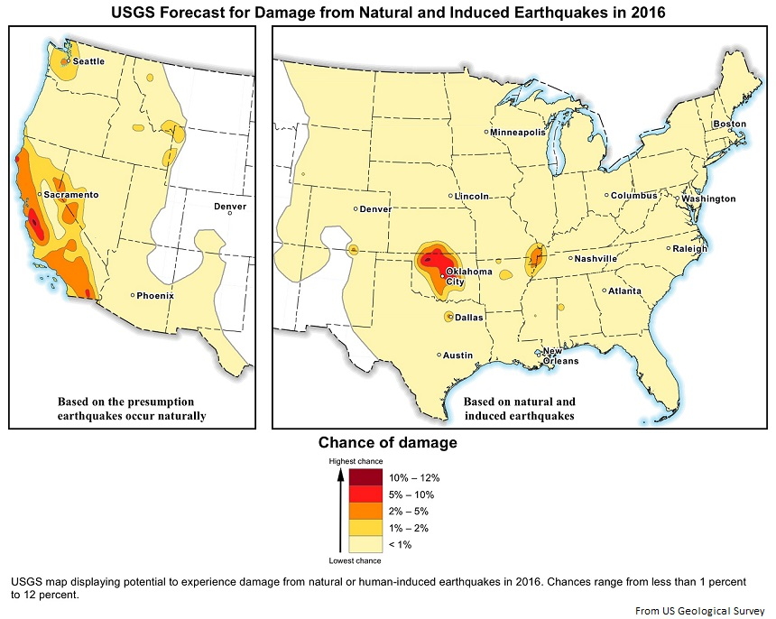Content Dam Ogj Online Articles 2016 03 Usgs Yellow Map Chance Of Earthquake