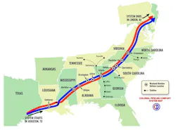 Colonial Pipeline map Colonial Pipeline map