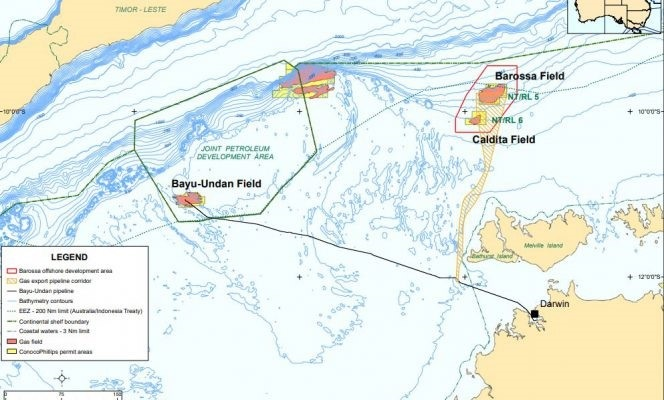 Content Dam Ogj Online Articles 2018 03 180321 Conocophillips Barossa Map Final
