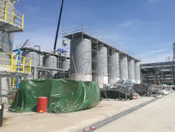 Adsorbent filling for ZPC Phase 1 units. Adsorbent filling for ZPC Phase 1 units.