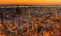 ExxonMobil Corp.'s Baytown integrated refining petrochemicals complex. ExxonMobil Corp.'s Baytown integrated refining petrochemicals complex.