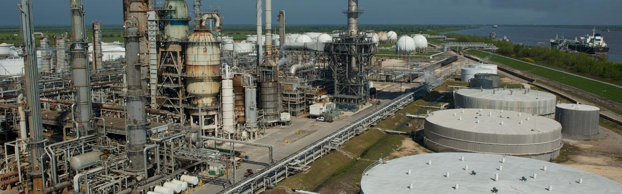 Phillips 66's Alliance refinery on the Mississippi River in Belle Chasse, Plaquemines Parish, La.