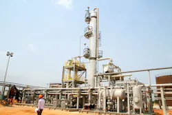 Waltersmith Refining & Petrochemical Ltd.’s modular refinery at Ibigwe oil field, Imo State, Nigeria. Waltersmith Refining & Petrochemical Ltd.’s modular refinery at Ibigwe oil field, Imo State, Nigeria.