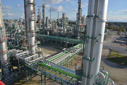 OMV Deutschland GMBH’s 3.8-million tonnes/year Burghausen refinery on the German-Austrian border in Bavaria, Germany. OMV Deutschland GMBH’s 3.8-million tonnes/year Burghausen refinery on the German-Austrian border in Bavaria, Germany.