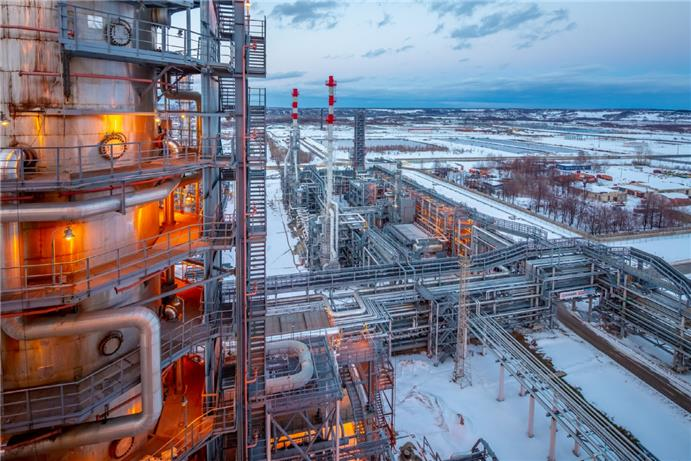 LLC Lukoil Nizhegorodnefteorgsintez's 17-million tonne/year Kstovo refinery in central Russia&rsquo;s Nizhny Novgorod region.