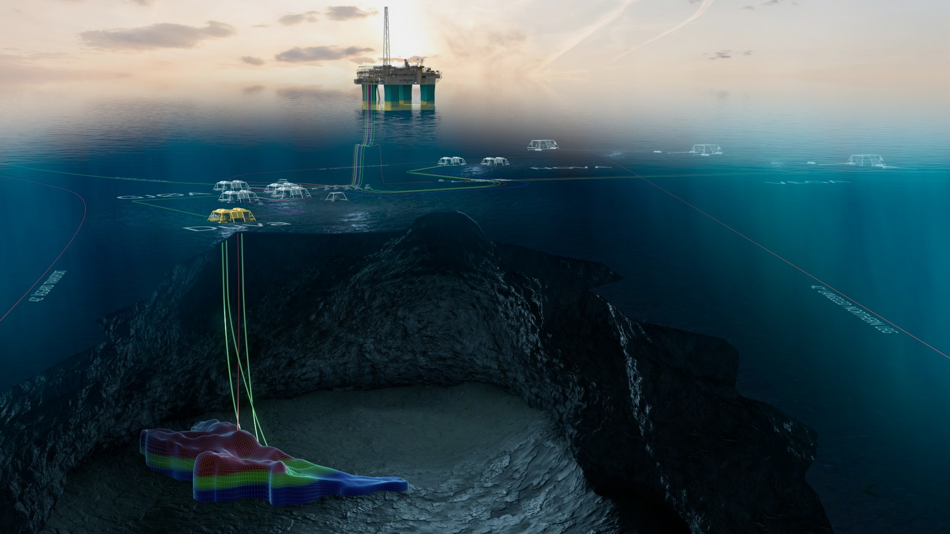 Duva is developed with a subsea installation tied into the Gj&oslash;a field.