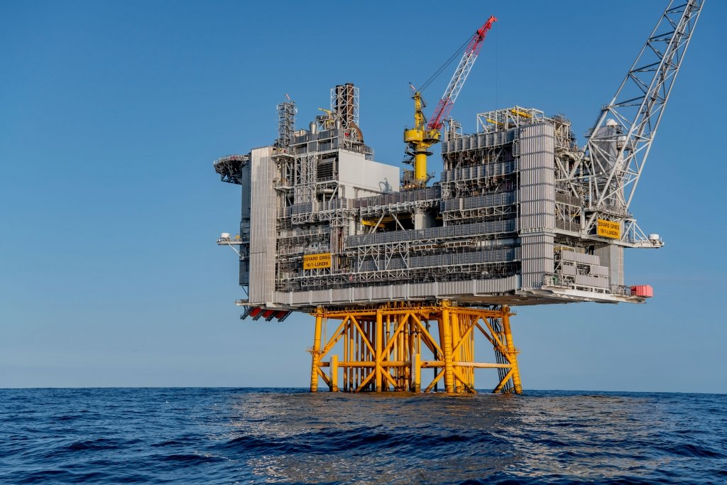 Lundin Energy Norway AS will tieback production from North Sea Solveig field to the Edvard Grieg platform (shown here) this autumn.