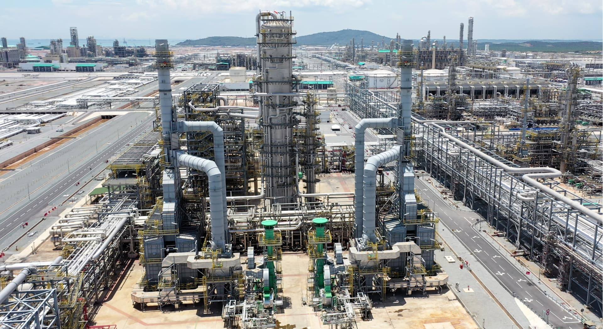 PETRONAS Refinery & Petrochemical Corp.'s Pengerang Integrated Complex in southeastern Johor, Malaysia.