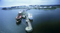 Esso Norge AS Slagen terminal operations. Esso Norge AS Slagen terminal operations.