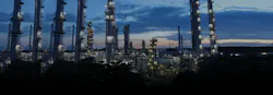 Rayong gas separation site. Rayong gas separation site.
