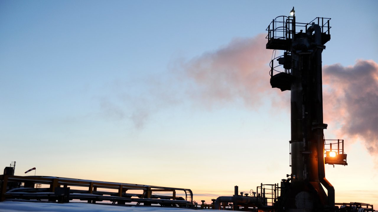 Kharyaga field in Russia.