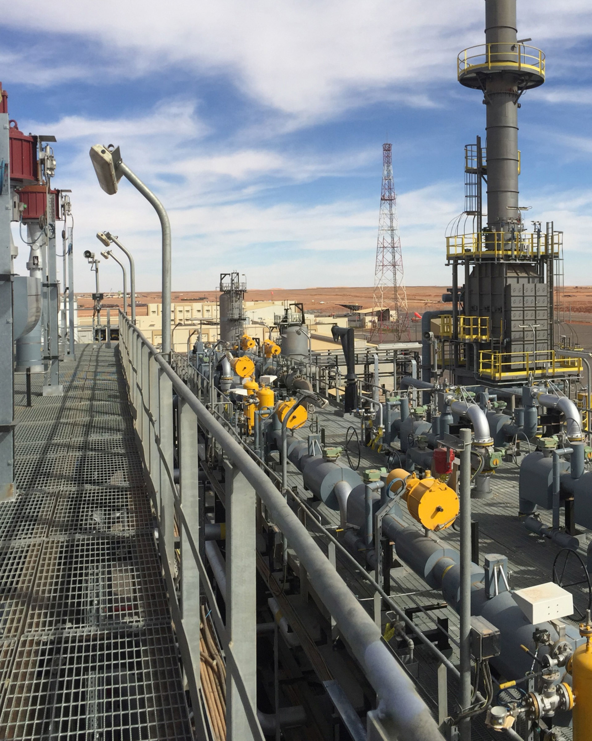 Reggane operations in Algeria.