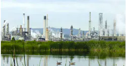 MPC’s MRF project will convert its now-idled Martinez, Calif., refinery to process up to 48,000 b/d of soybean oil, corn oil, rendered fats, and other bio-based feedstocks into renewable fuels by yearend 2023. (Fig. 5). MPC’s MRF project will convert its now-idled Martinez, Calif., refinery to process up to 48,000 b/d of soybean oil, corn oil, rendered fats, and other bio-based feedstocks into renewable fuels by yearend 2023. (Fig. 5).