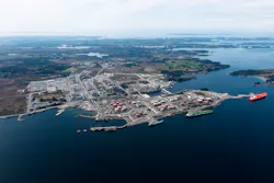 Mongstad refinery. Mongstad refinery.