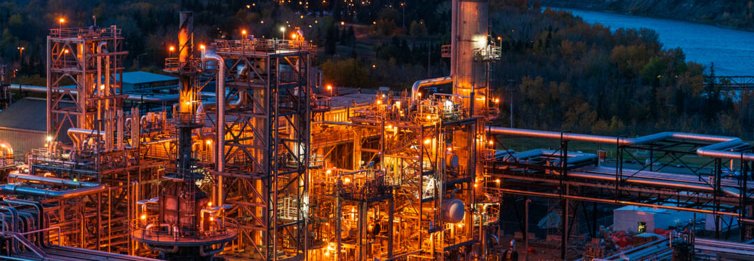 Imperial Oil Ltd.'s Strathcona refinery in Canada.