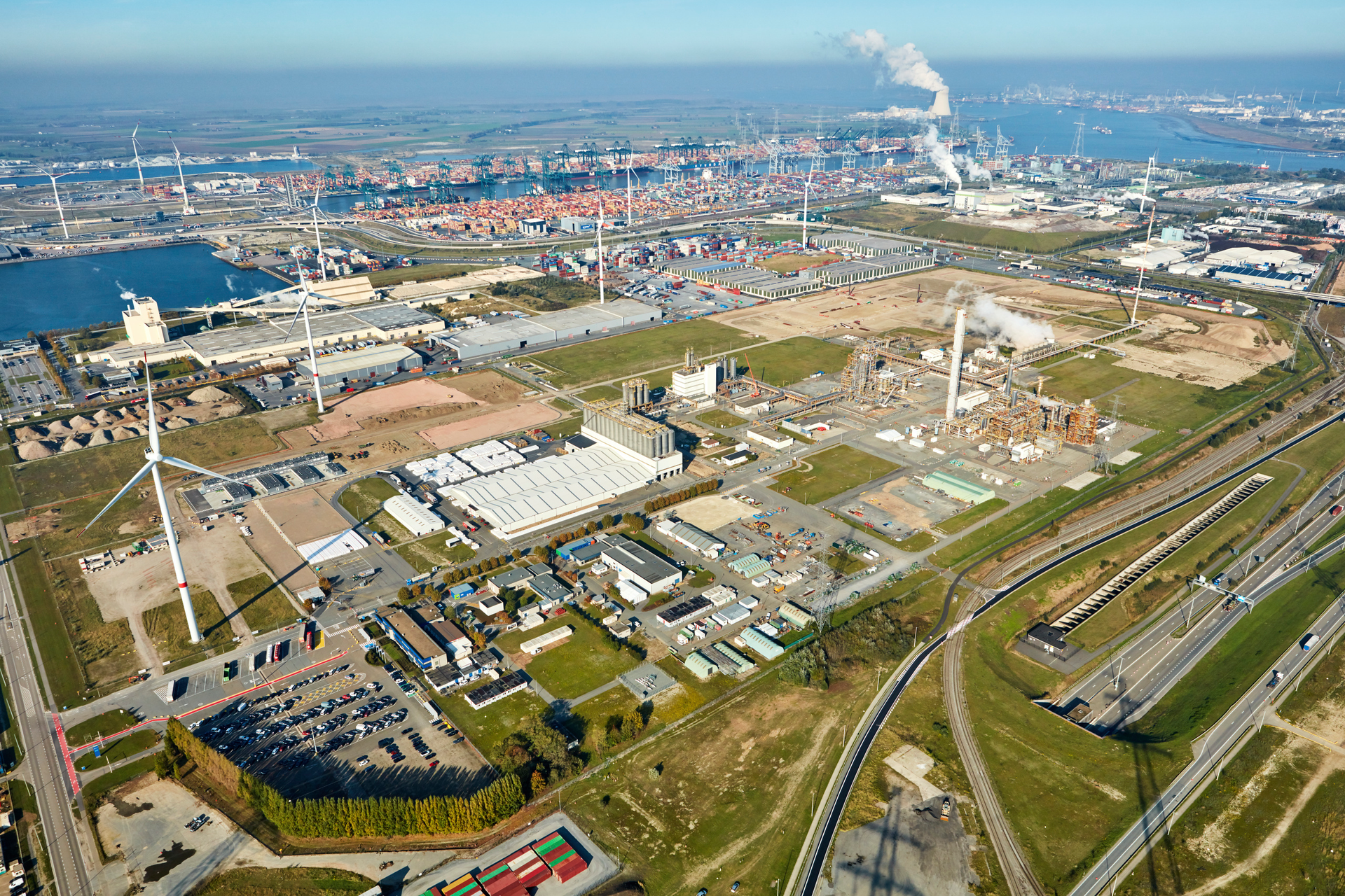 Borealis Kallo NV&rsquo;s petrochemical production site in Kallo, Belgium.