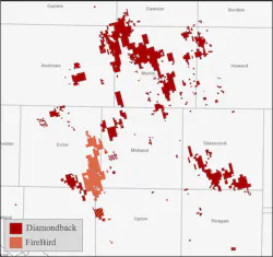 Diamondback Energy pro forma Midland basin acreage position. Diamondback Energy pro forma Midland basin acreage position.