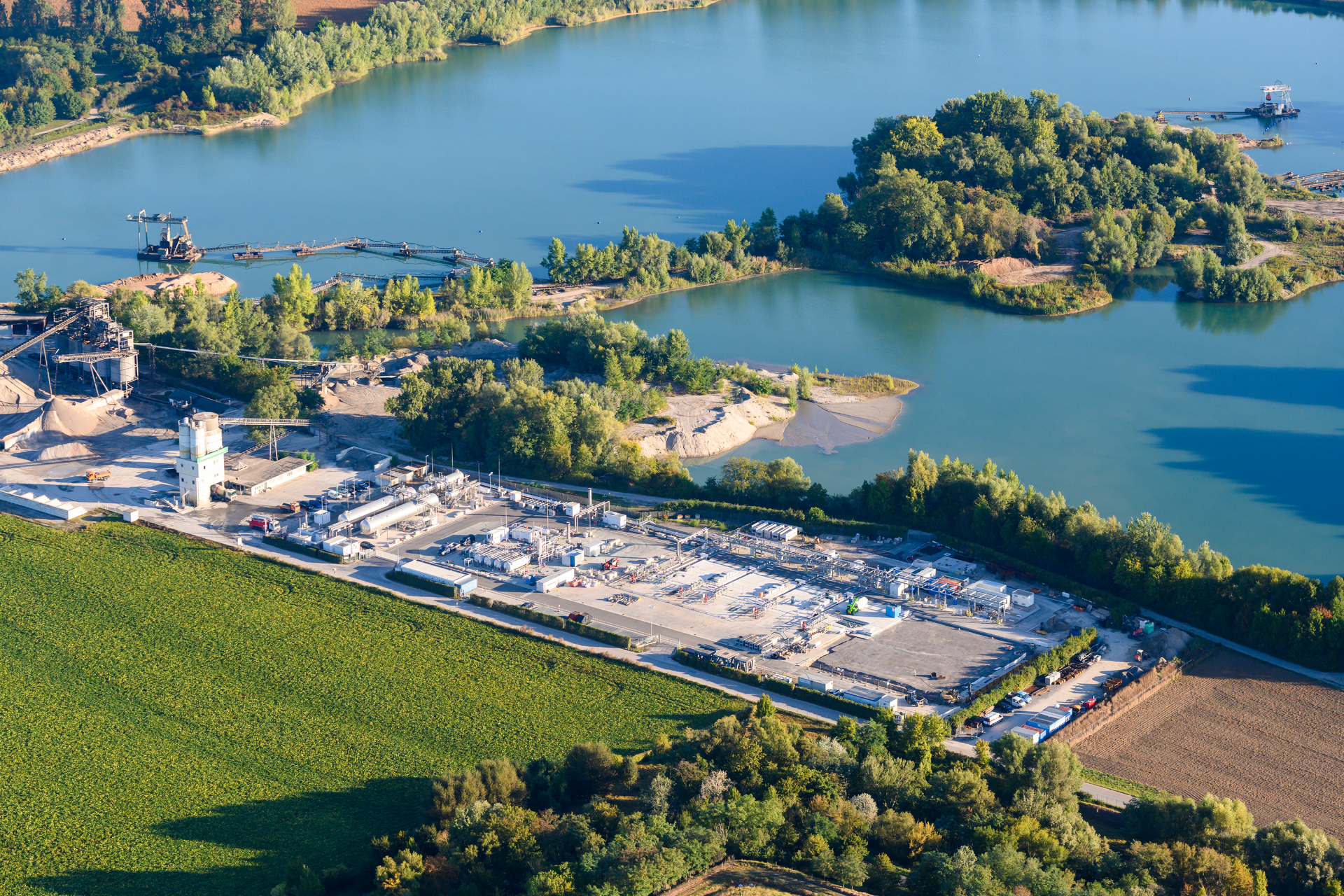 R&ouml;merberg field operations, southwestern Germany.