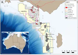 Otway basin offshore Australia. Otway basin offshore Australia.