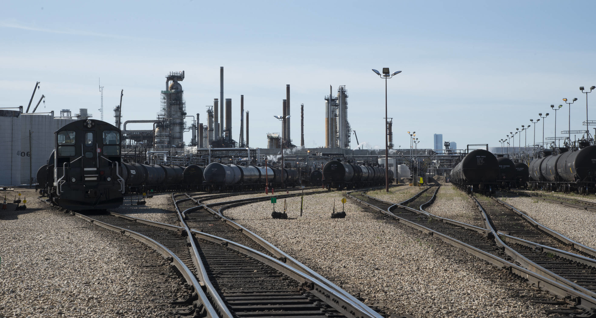 Imperial Oil Ltd.'s Strathcona refinery, Canada.