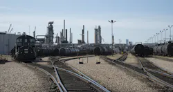 Imperial Oil Ltd.'s Strathcona refinery, Canada. Imperial Oil Ltd.'s Strathcona refinery, Canada.