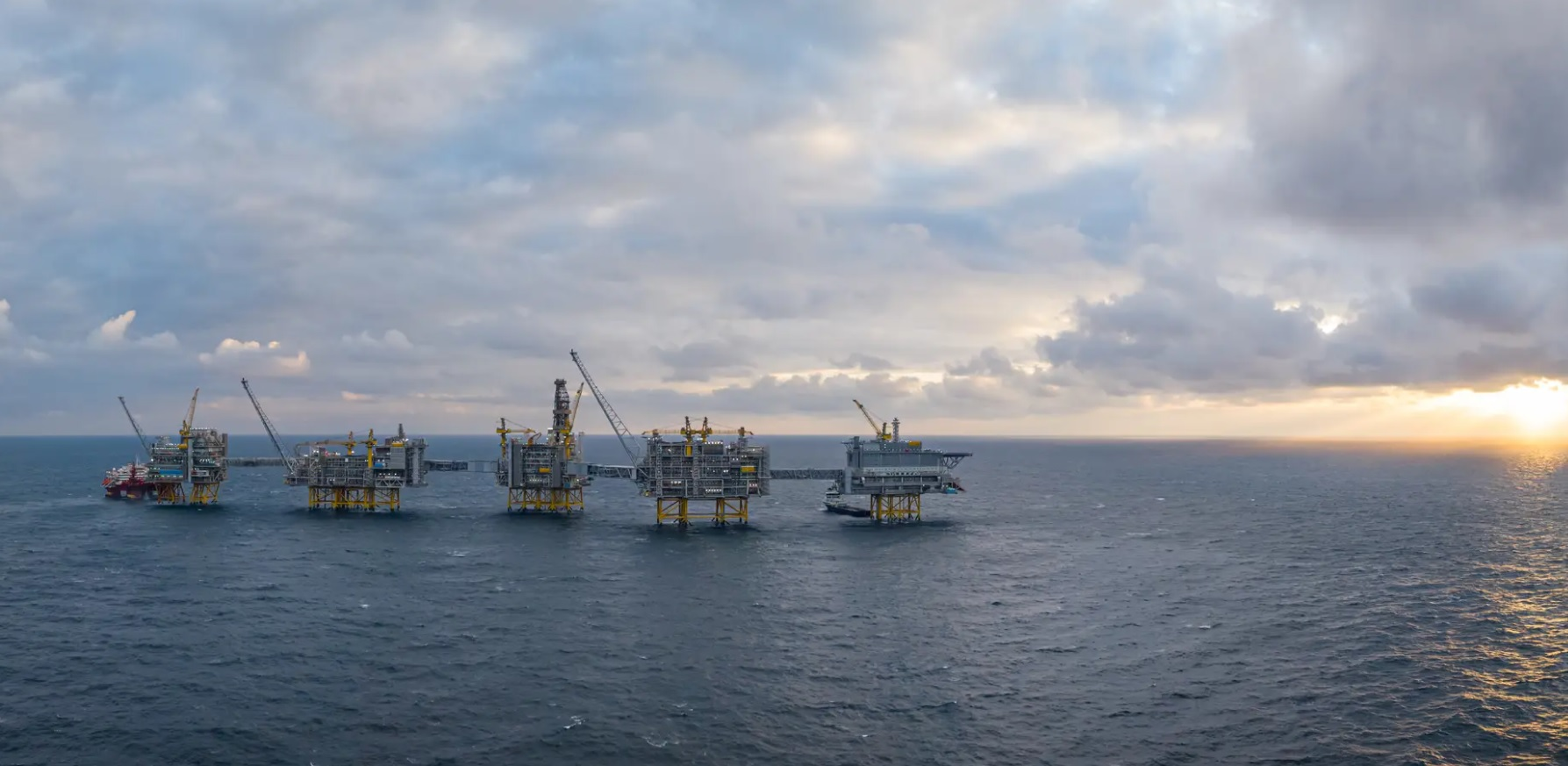 Johan Sverdup field in the North Sea.