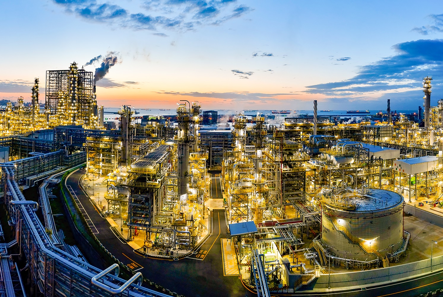 S-Oil Corp.'s Ulsan complex, South Korea.