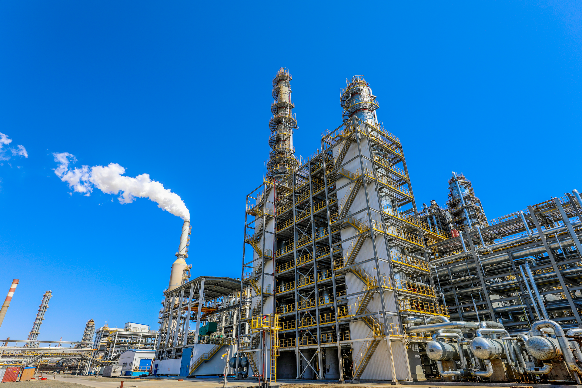 Atyrau refinery catalytic cracking unit.