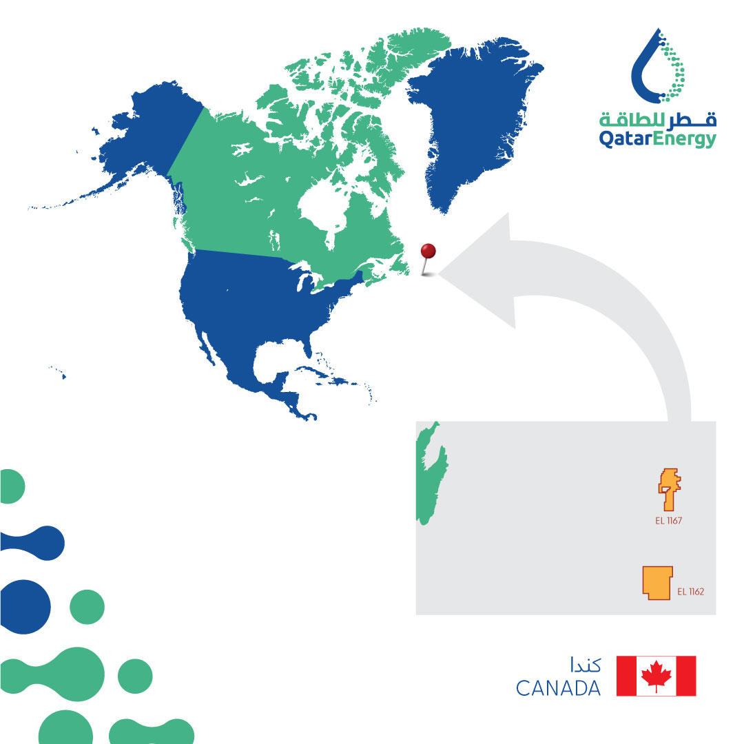 QatarEnergy farms into blocks offshore Canada.